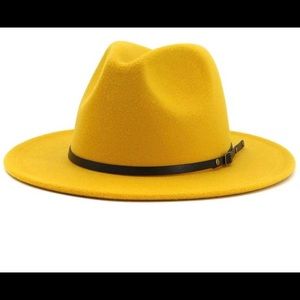 Belted Fedora Hat